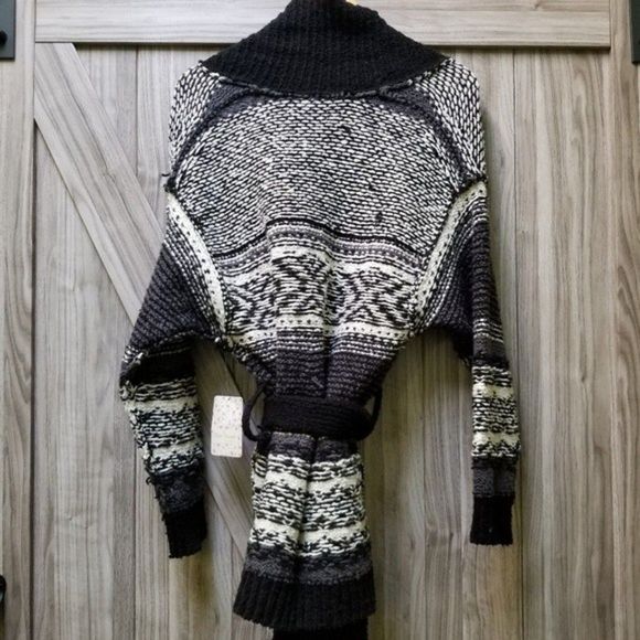 Free People Cozy Cabin Bohemian Cardigan Sweater - Picture 14 of 16